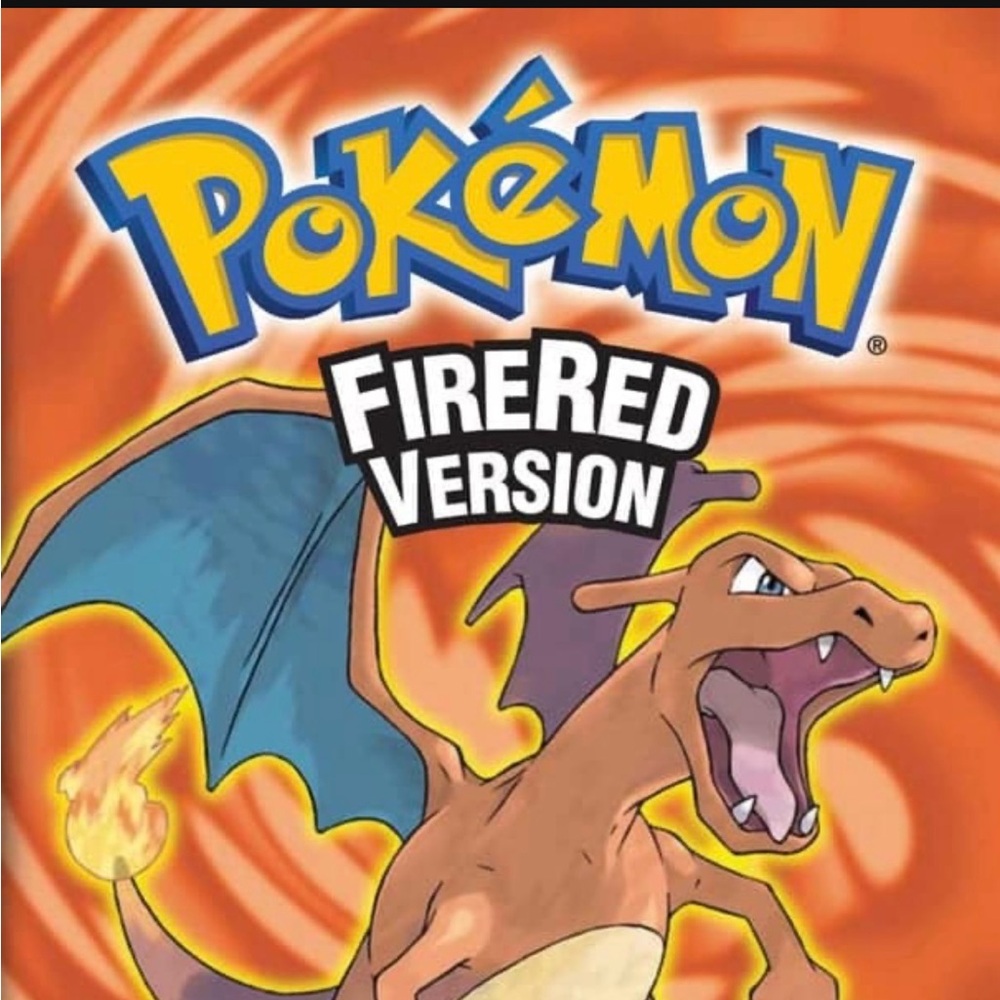 Pokémon FireRed Version - Nintendo Game